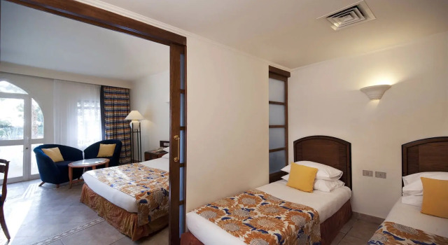 Номер Family Reef Oasis Beach Aqua Park Resort