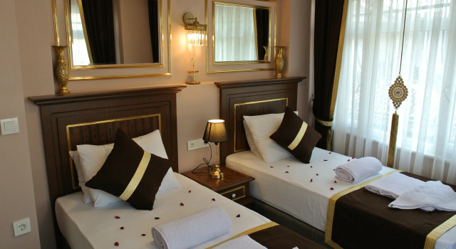 Люкс с 2 комнатами Гостевой дом Emirhan Suites