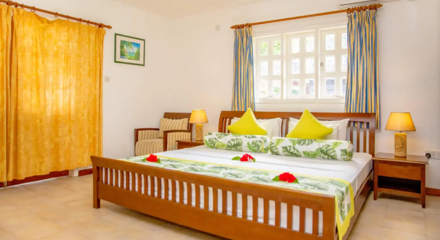 Вилла Beach L'Union Estate с 2 комнатами La Digue Island Lodge
