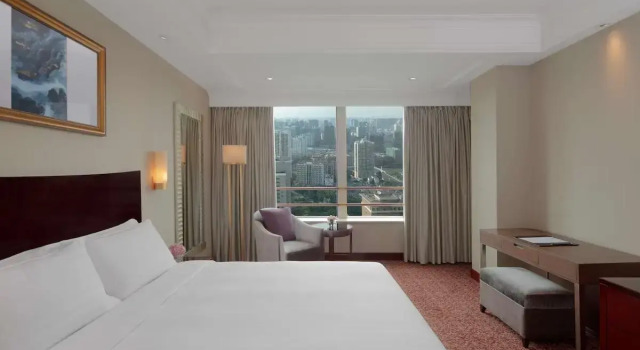 Двухместный люкс Deluxe Radisson Blu Hotel Shanghai New World