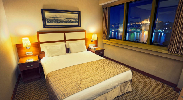 Двухместный номер с видом на море Istanbul Golden City Hotel