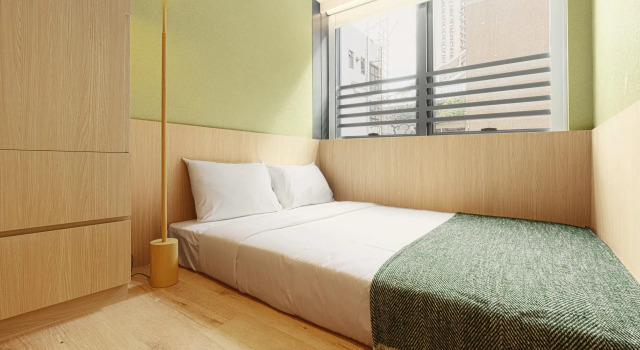 Четырёхместный люкс Spacious с 2 комнатами Urbanwood Ap Lei Chau
