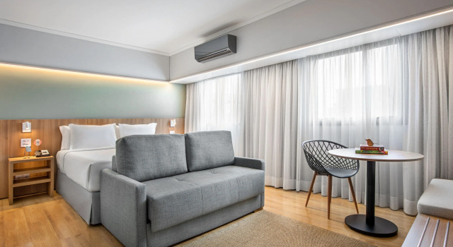 Двухместная студия INNSiDE by Meliá São Paulo Iguatemi