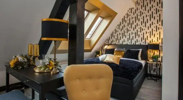 Четырёхместный семейный номер Superior Golden Prague Rooms