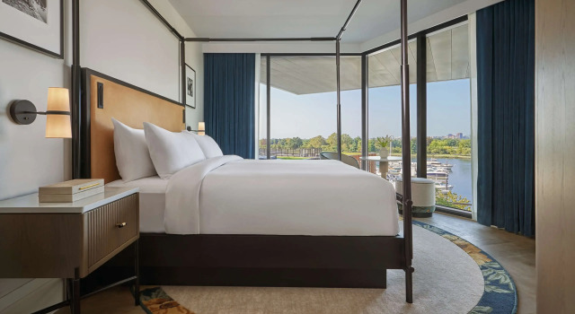 Двухместный номер Corner с видом на реку Pendry Washington DC - The Wharf