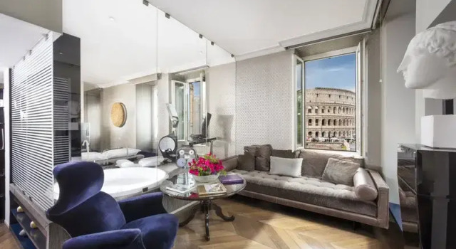 Двухместный люкс Colosseo Hotel Palazzo Manfredi   Small Luxury Hotels of the World