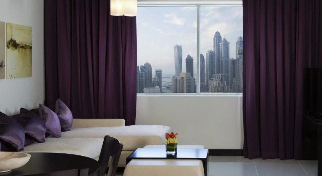 Двухместные апартаменты c 1 комнатой Pullman Dubai Jumeirah Lakes Towers