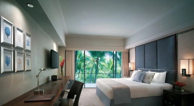 Двухместный люкс Main Wing Veranda Shangri-La Mactan, Cebu