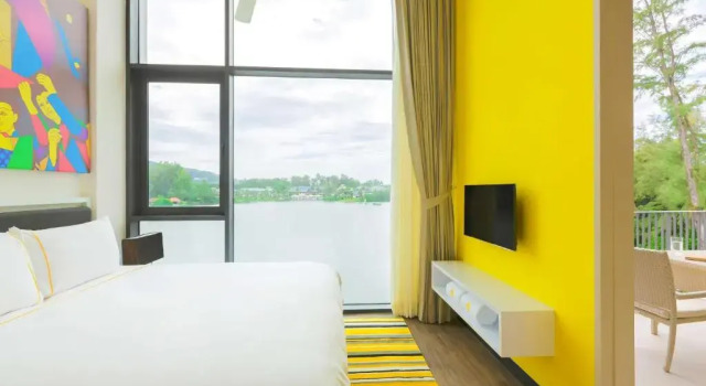 Лофт с 2 спальнями с балконом Отель Cassia Phuket, part of Banyan Group