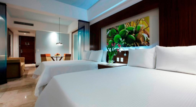 Четырёхместный полулюкс с видом на океан Krystal Grand Nuevo Vallarta