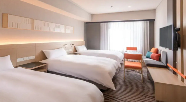 Трёхместный номер Comfort Floor Miyako Hotel Kyoto Hachijo