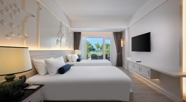 Люкс Infinity Pool Дуплекс с 2 комнатами с видом на море Thavorn Palm Beach Resort Phuket