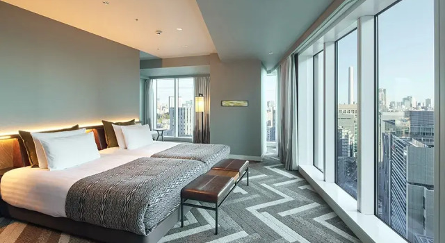 Двухместный номер Угловой Deluxe Shibuya STREAM HOTEL