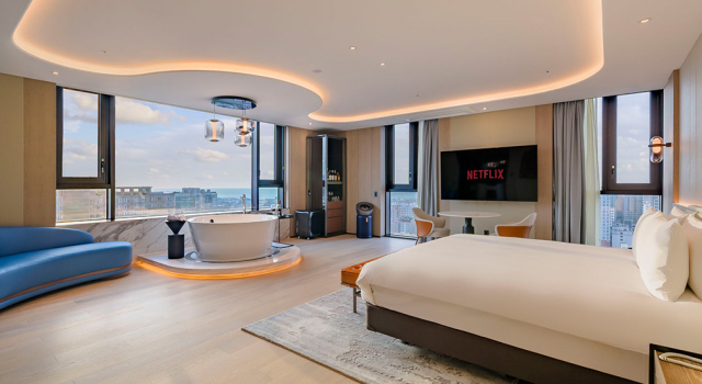 Люкс Panorama Jeju Bolton Hotel