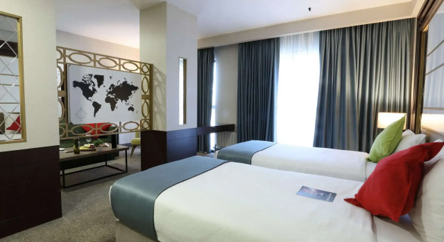 Четырёхместный семейный люкс ibis Styles Istanbul Bomonti