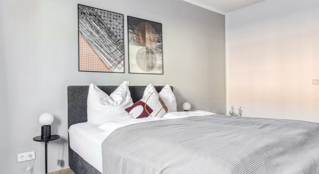 Двухместный люкс c 1 комнатой Limehome Augsburg Pilgerhausstraße