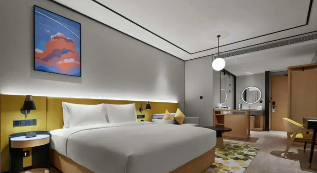 Двухместный номер для гостей с ограниченными возможностями Hilton Garden Inn Beijing Daxing International Airport