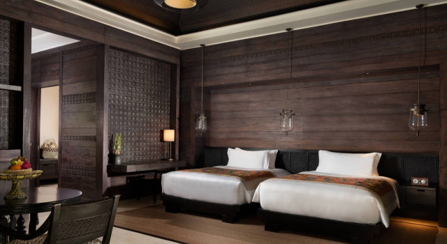 Pool вилла Reserve с 2 комнатами с видом на реку Mandapa, a Ritz-Carlton Reserve
