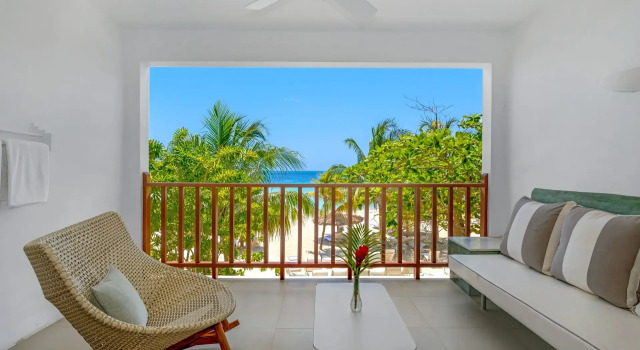 Двухместная Verandah Suite рядом с пляжем Couples Swept Away All Inclusive