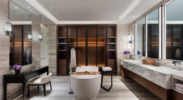 Двухместный люкс Presidential с балконом и с видом на океан Отель JW Marriott Sanya Dadonghai Bay