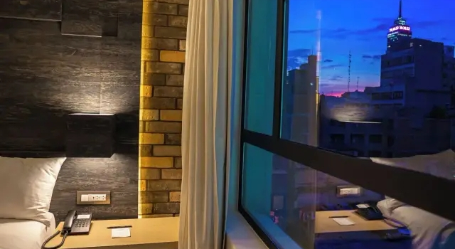 Двухместный люкс With Antique Bathtub Hotel Punto MX
