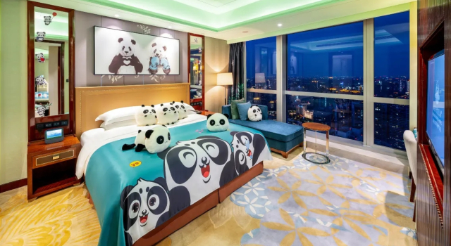 Семейный люкс Executive Fresh Green Minyoun Chengdu Dongda Hotel