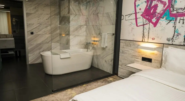 Art Deluxe Double room with view Messier 53 Yerevan Hotel