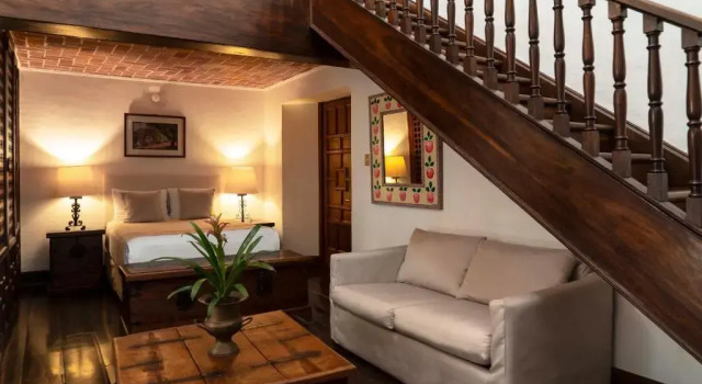 Четырёхместный семейный люкс Posada del Tepozteco - Hotel & Gallery