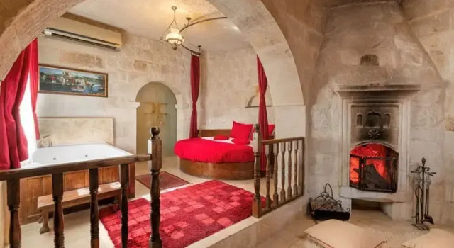 Двухместный люкс № 107 King с джакузи Doors Of Cappadocia Special Cave Hotel