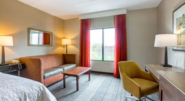 Двухместный номер с мини-кухней Hampton Inn Boston-Norwood