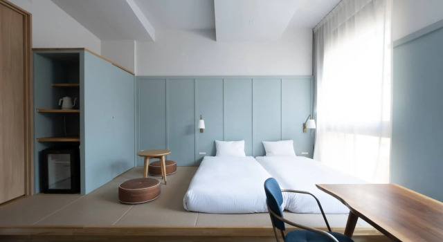 Двухместный номер with Japanese-style Superior RAKURO Kyoto by THE SHARE HOTELS