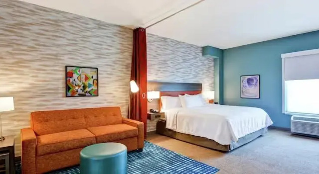 Люкс для гостей с ограниченными возможностями Home2 Suites By Hilton Charlotte Piper Glen