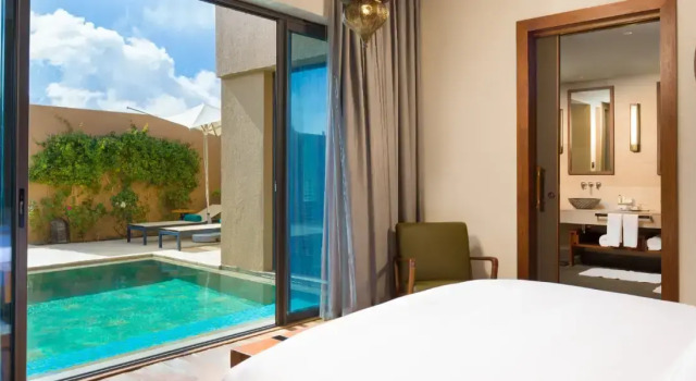 Двухместная Pool Villa Garden c 1 комнатой Anantara Al Jabal Al Akhdar Resort