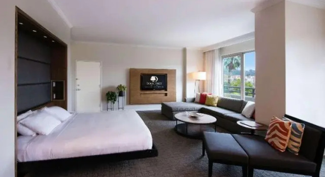 Двухместная Studio Suite с балконом DoubleTree by Hilton San Diego-Mission Valley