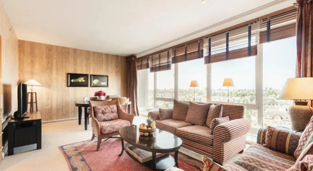Двухместный люкс Mercurius c 1 комнатой Hilton Amsterdam
