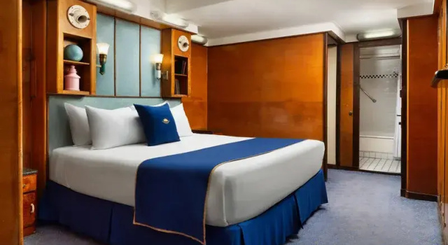 Двухместная каюта Portside Deluxe The Queen Mary