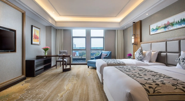 Четырёхместный люкс Дуплекс с 2 комнатами voco Shanghai Zhangjiang by IHG