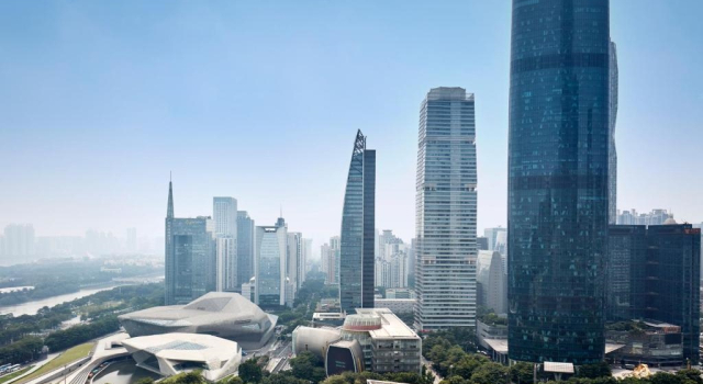 Двухместный номер Opera с видом на реку The Ritz-Carlton, Guangzhou