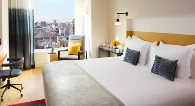 Двухместный номер High Floor Premium с видом на город Hotel Indigo Lower East Side New York by IHG