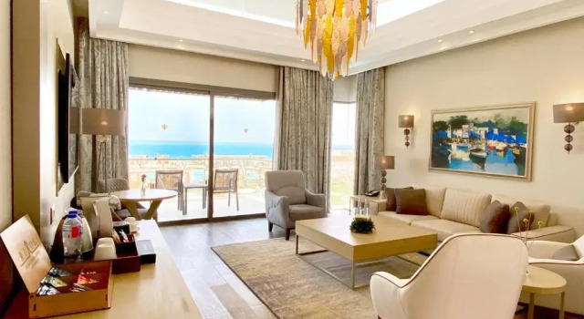 Двухместный люкс Lagoon Deluxe с видом на море Magawish Village & Resort