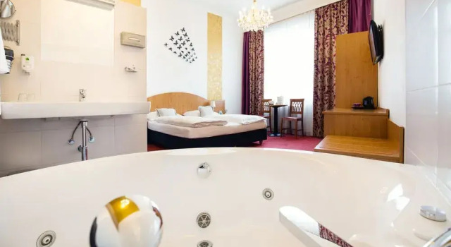 Двухместный номер с джакузи BoutiqueHOTEL Donauwalzer