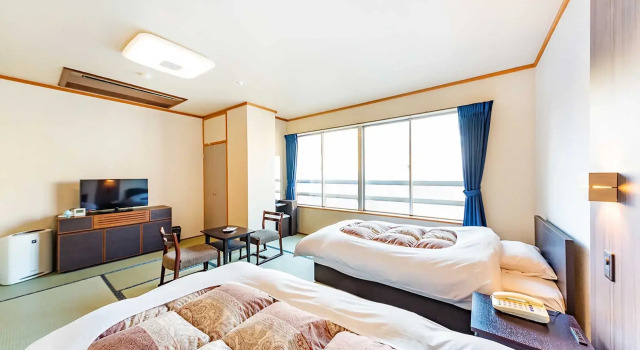 Двухместный номер Western-Style с видом на город Umino Hotel Hajime