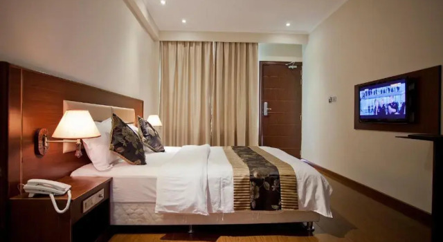 Двухместный номер Deluxe с балконом и с видом на город Kaani Beach Hotel