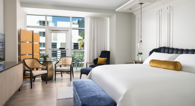 Двухместный люкс c 1 комнатой с видом на город The Ritz-Carlton, South Beach