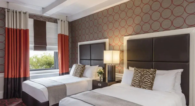 Четырёхместный люкс c 1 комнатой The Empire Hotel New York