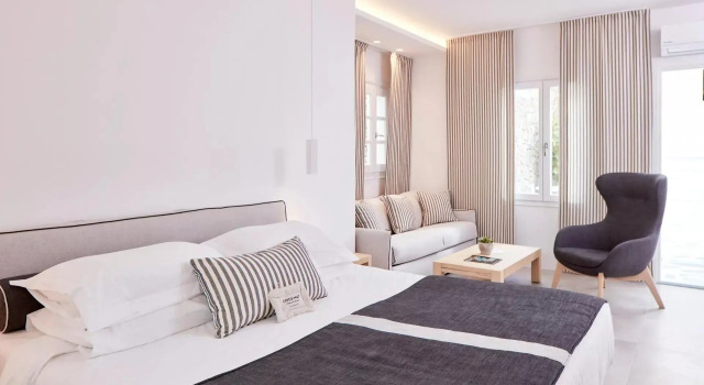 Двухместный полулюкс Mykonos Princess Hotel