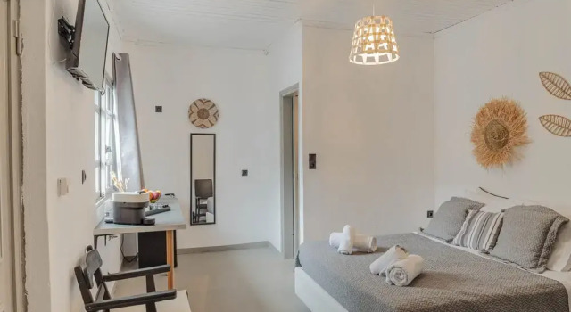 Двухместный люкс Deluxe с видом на море Merichas Sea View Suites
