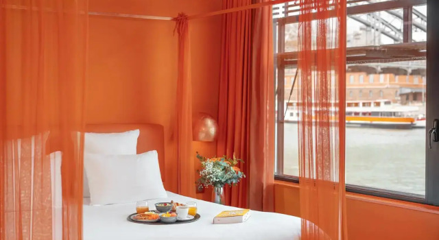Двухместный люкс Designer Sunset с видом на Сену Hotel OFF Paris Seine