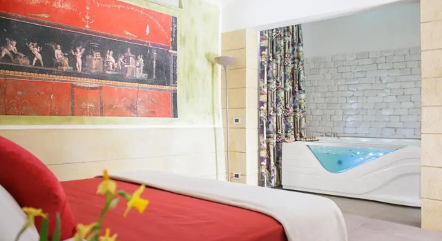 Двухместный Suite with Whirlpool Bath and Chromotherapy Resort & Winery Bosco De Medici