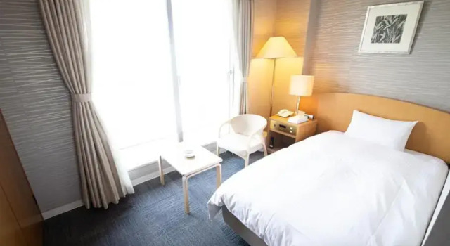 Одноместный номер Kokumin Shukusha Marine Terrace Ashiya